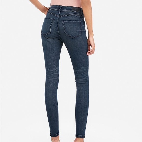 Express Mid rise Ankle Legging Jeans - Picture 2 of 7